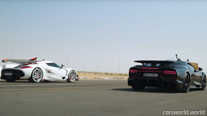 Bugatti Chiron vs. Koenigsegg Jesko: An Exciting Clash of Power and Weight | Carscoops